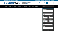 Desktop Screenshot of bostonpads.com